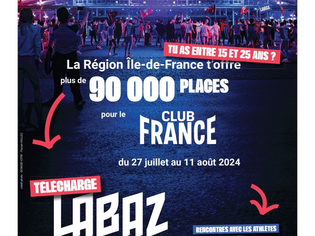 Image de l'actu 'JOP 2024 : gagne tes places pour le club France'